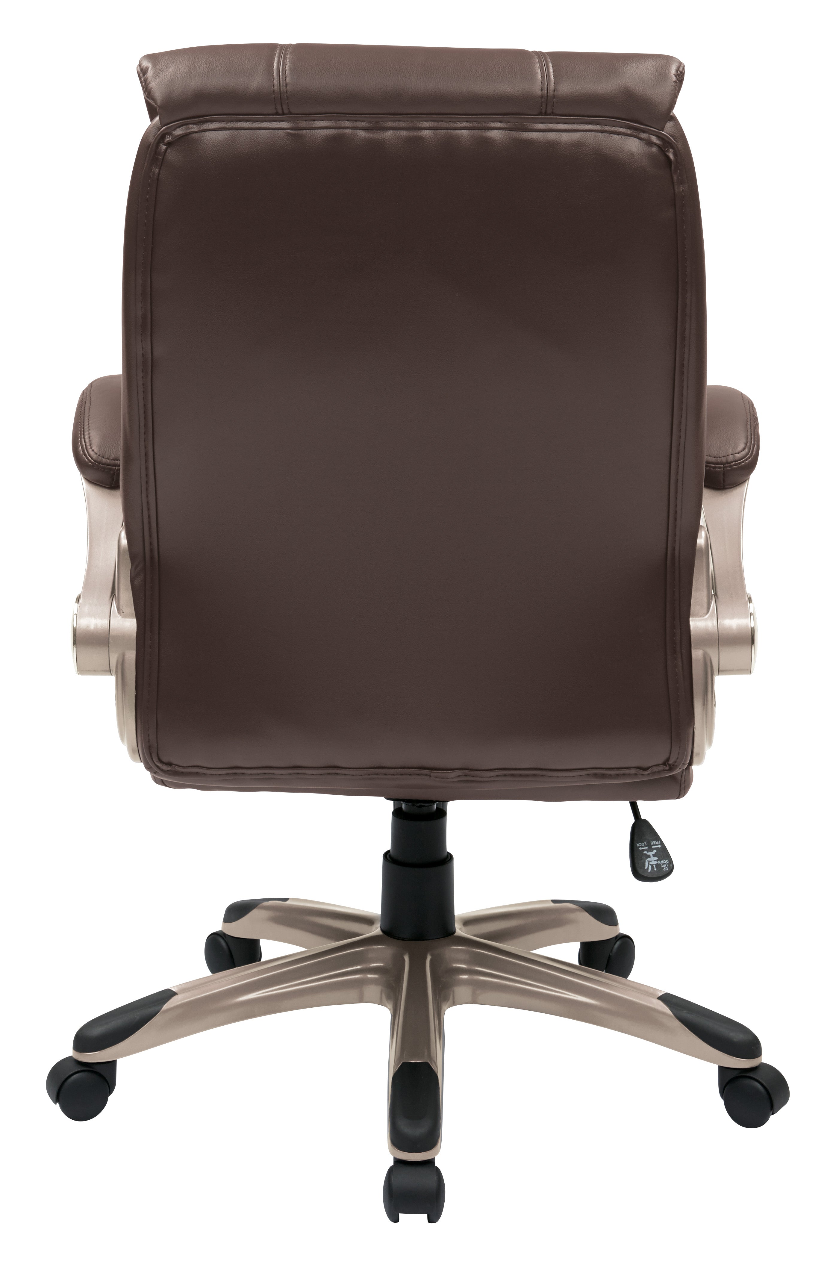 Faux Leather Mid Back Mgrs Chair